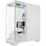 Mars Gaming MC-PRISMA Blanca con Triple Cristal Templado